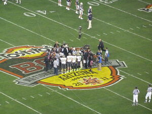 2011 BCS National Championship - Oregon vs Auburn - Opening coin toss