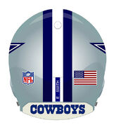 Dallas Cowboys helmet Back