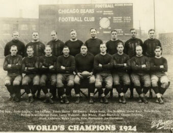 1919 chicago bears uniforms