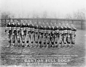 Canton Bulldogs, American Football Database