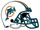 Miami Dolphins helmet