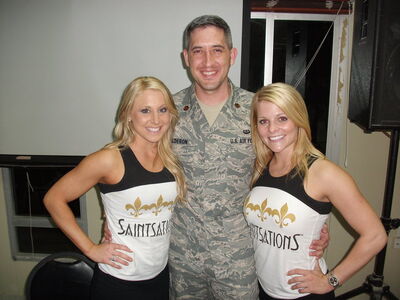 Emily and Brittany - Tampa Bay Buccaneers Cheerleaders