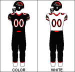 Ottawa Renegades uniform: 2002-2004