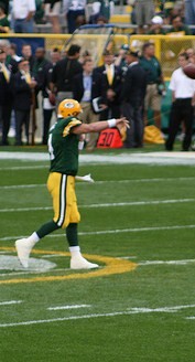 Seattle Seahawks - Green Bay Packers quarterback Lynn Dickey (10