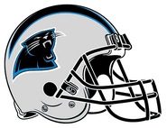 Carolina Panthers helmet rightface
