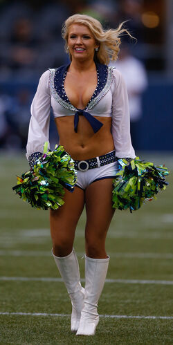 SEATTLE SEAHAWK CHEERLEADER, The Seattle Seahawks Cheerlead…