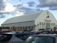 The field house is home to off-season OTAs and weekly practice