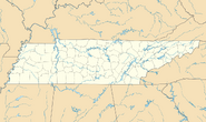 USA Tennessee location map
