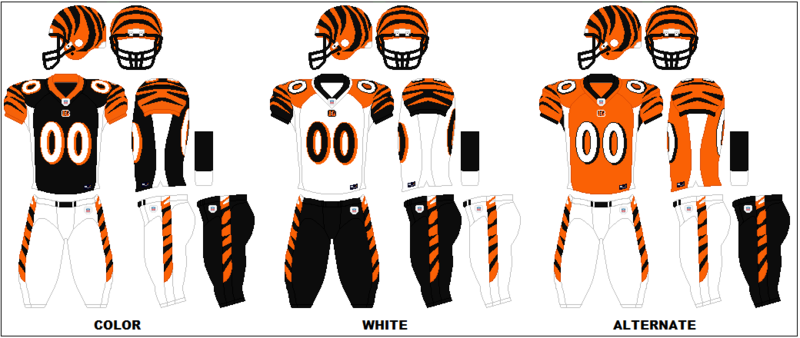 Cincinnati Bengals, Alternate design with the Bengals B