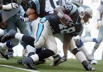 Stephen Davis # 48 Carolina Panthers RB College:Auburn  Panthers football,  Nfl carolina panthers, Carolina panthers