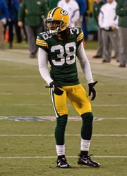 Tramon Williams with the  in .