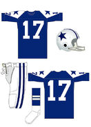 Cowboys blue uniform 1960