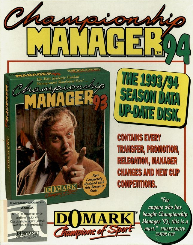 Championship Manager 93 94 Football Manager Wiki Fandom