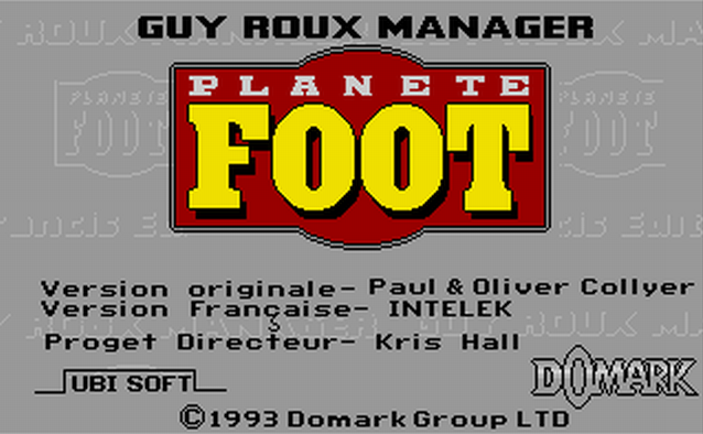 Guy Roux Football Manager : Saison 97/98 (1998) - Jeu vidéo