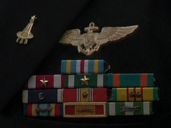 FAM 210 66.33 Ed Baldwin uniform ribbons