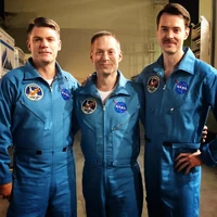 Apollo 11 crew Neil Armstrong, Buzz Aldrin, Mike Collins