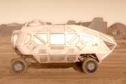 Mars shuttle rover
