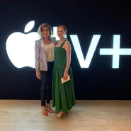 2019 AppleTV+ - Sonya Walger & Wrenn Schmidt.jpg (149 KB) Wrenn with Sonya Walger, 2019