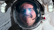 Wubbo on the Moon during sunrise