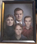 The Stevens' family in 1979