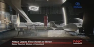 Hilton's hotel on the Moon