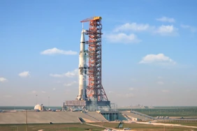 Saturn V American Moon rocket