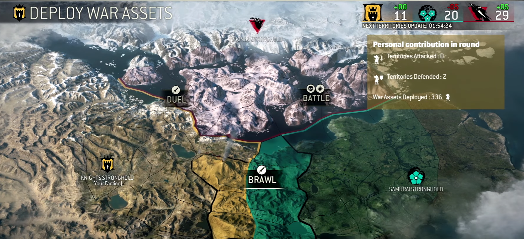 faction war map for honor faction war map for honor