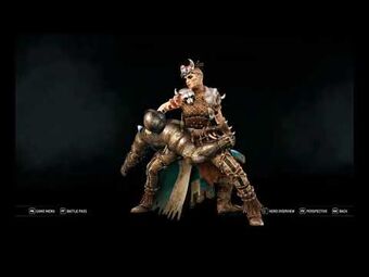 You get Wardens buffest build from the Dullahan chest (and it's variants).  Someone else pointed out a while back that it also gives fem warden the  biggest cup size. : r/forhonor