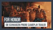 For Honor Die schwarzen Priore Gameplay Trailer Ubisoft DE