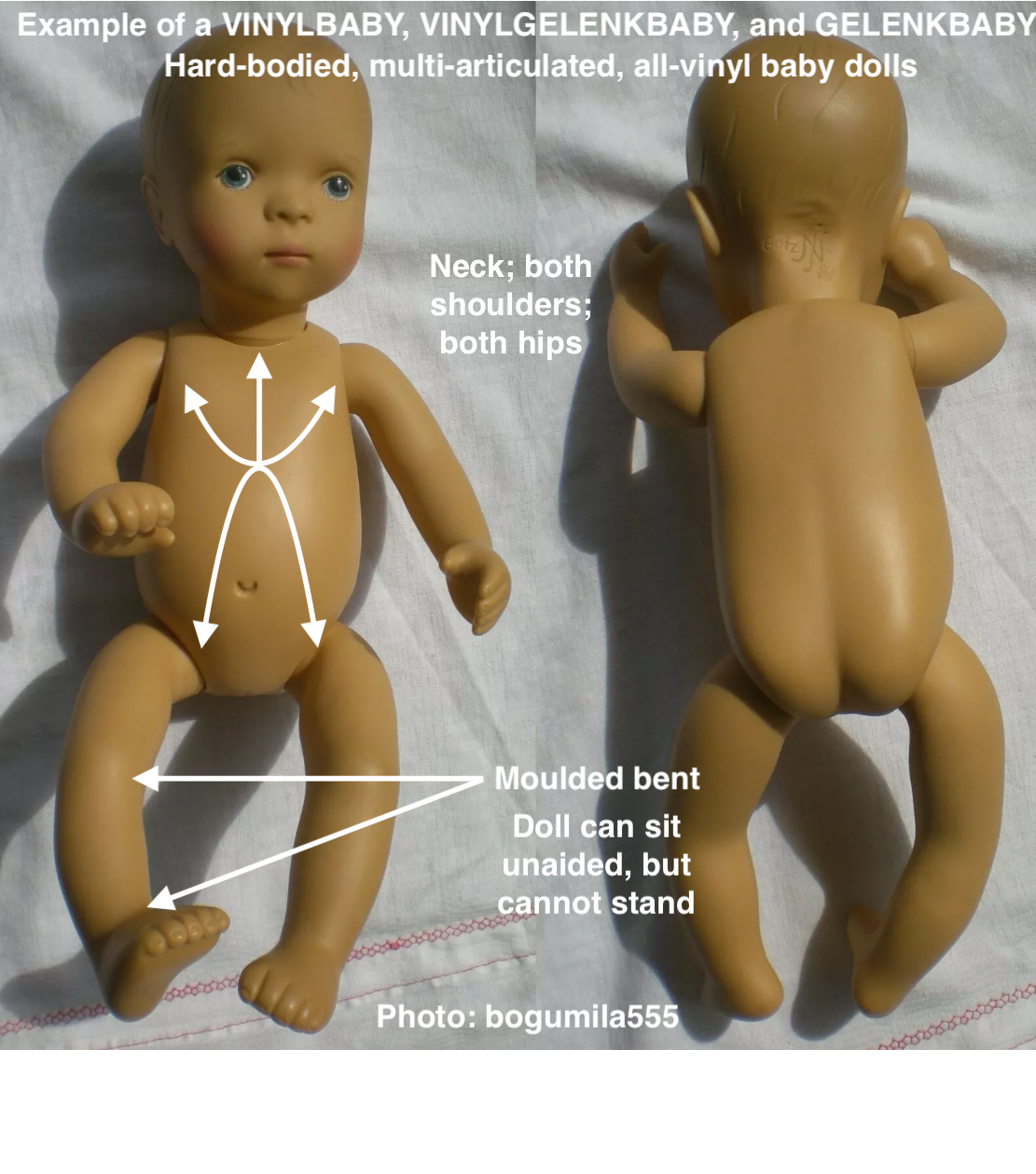 Hard body baby dolls top