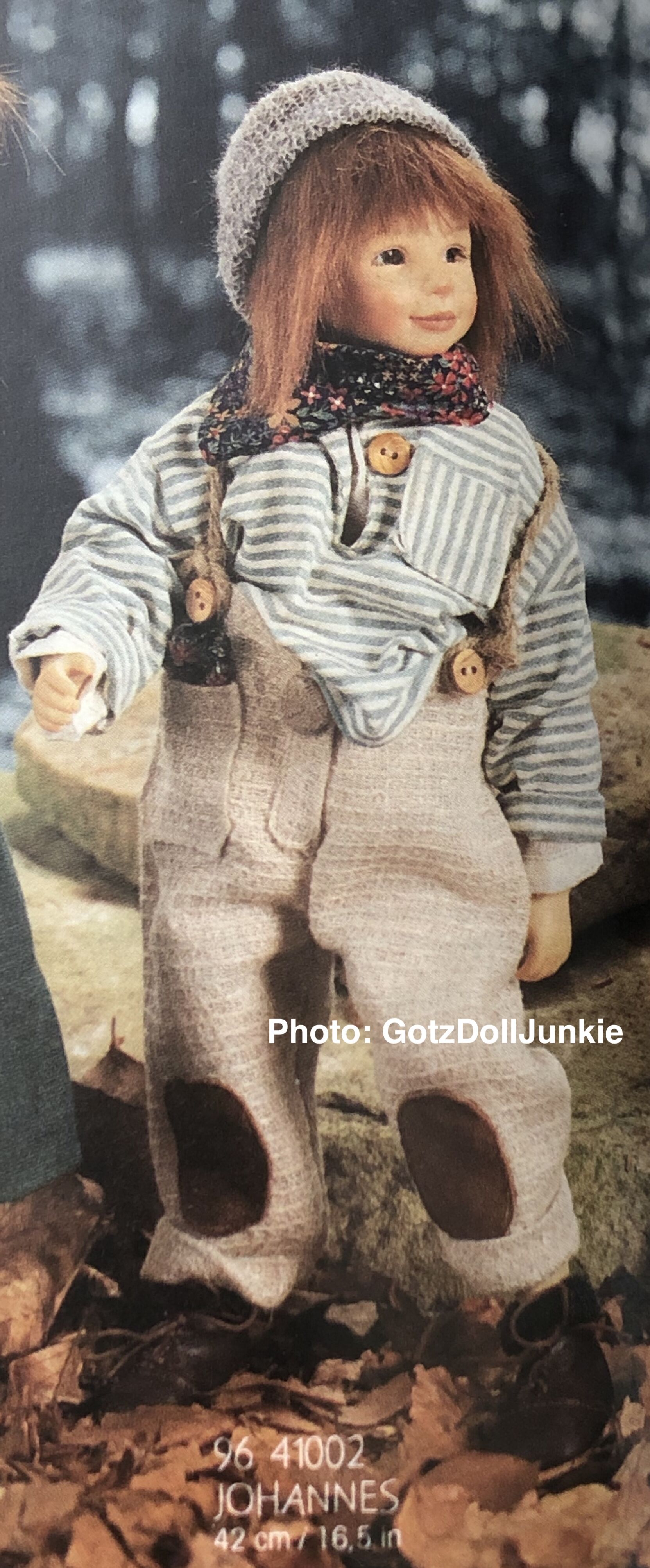 1996 JOHANNES - Gotz Artist Doll Designed by SUSI EIMER - 96 1996 JOHANNES - Gotz Artist Doll Designed by SUSI EIMER - 96