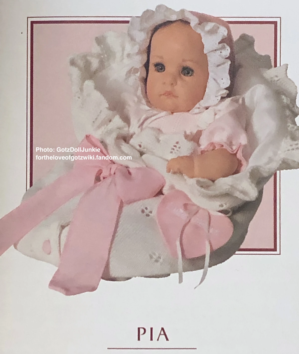 2003 PIA - Gotz Artist Baby Doll Designed by HILDEGARD GUNZEL - 03