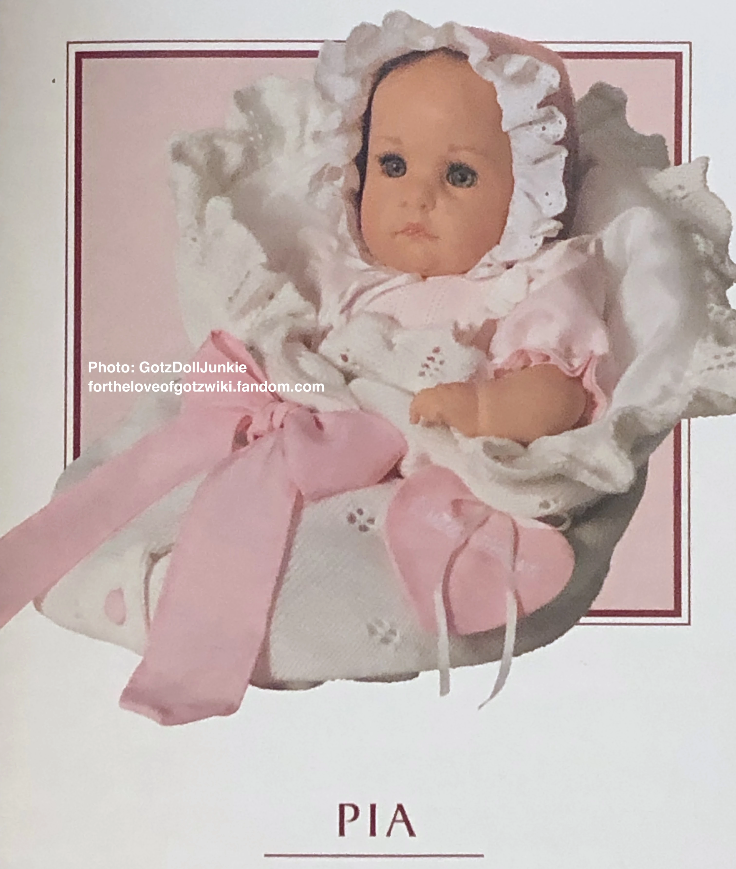 2003 PIA - Gotz Artist Baby Doll Designed by HILDEGARD GUNZEL - 03