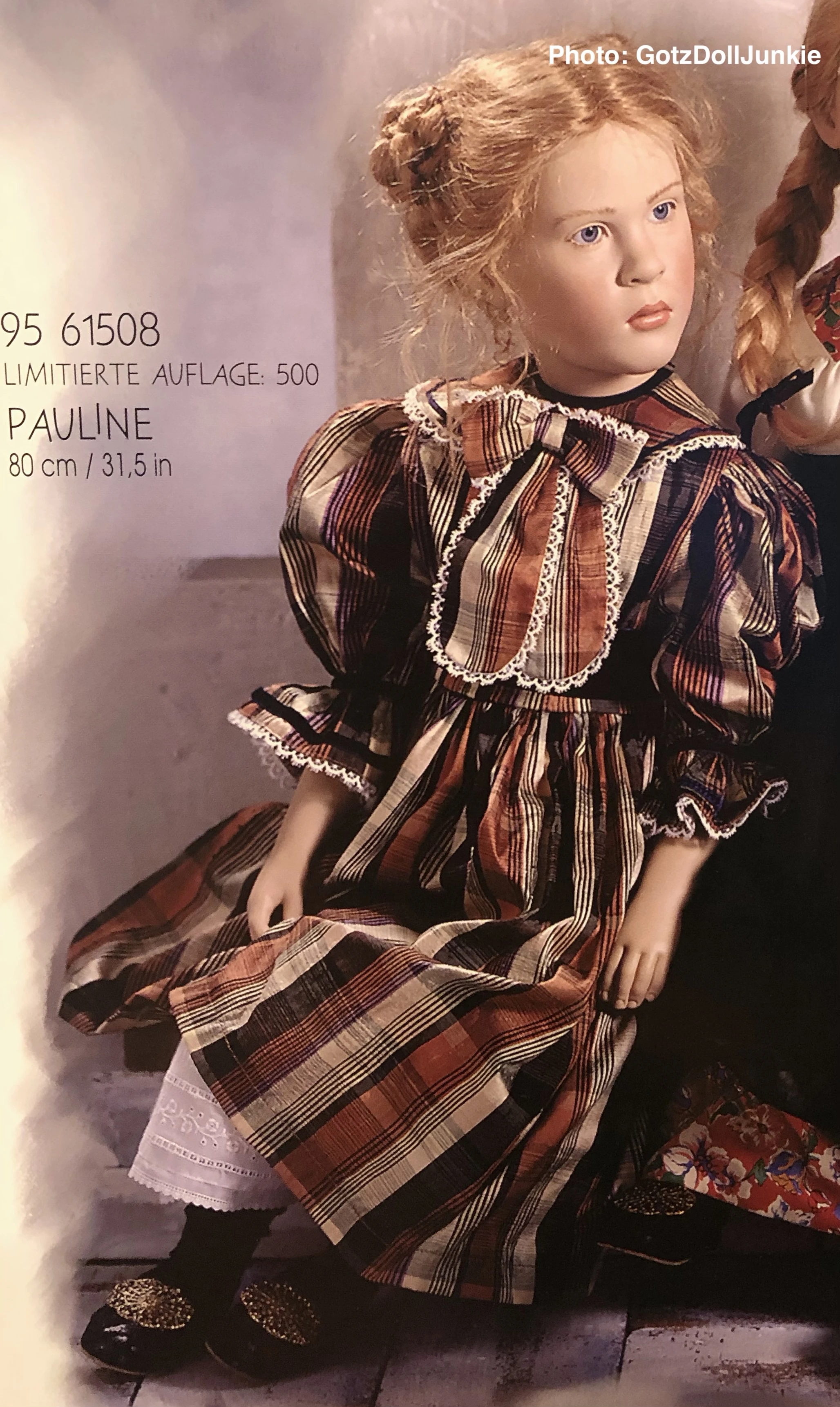 1995-1996 PAULINE - Gotz Artist Doll Designed by SABINE ESCHE