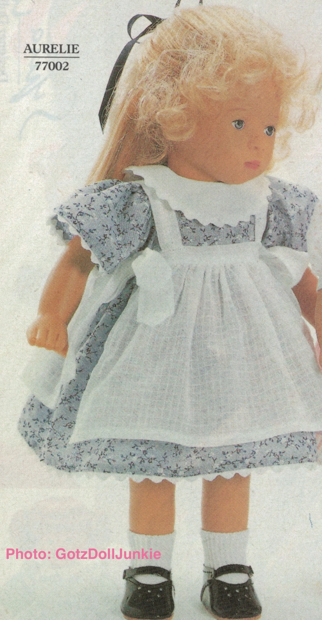 1991 AURELIE Gotz Artist Doll Designed by SYLVIA NATTERER 77002