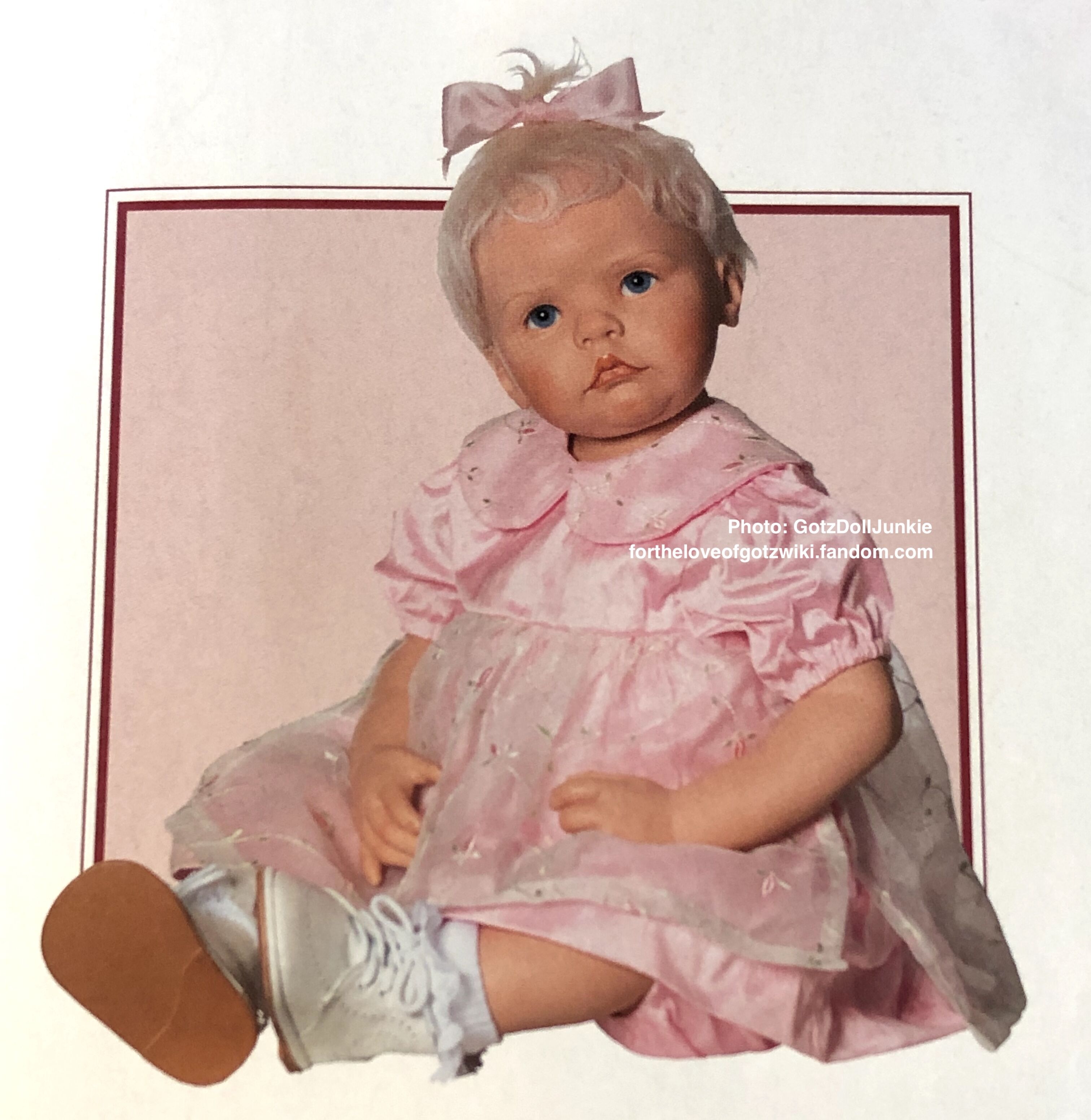 2003 SARA - Gotz Artist Baby Doll Designed by HILDEGARD