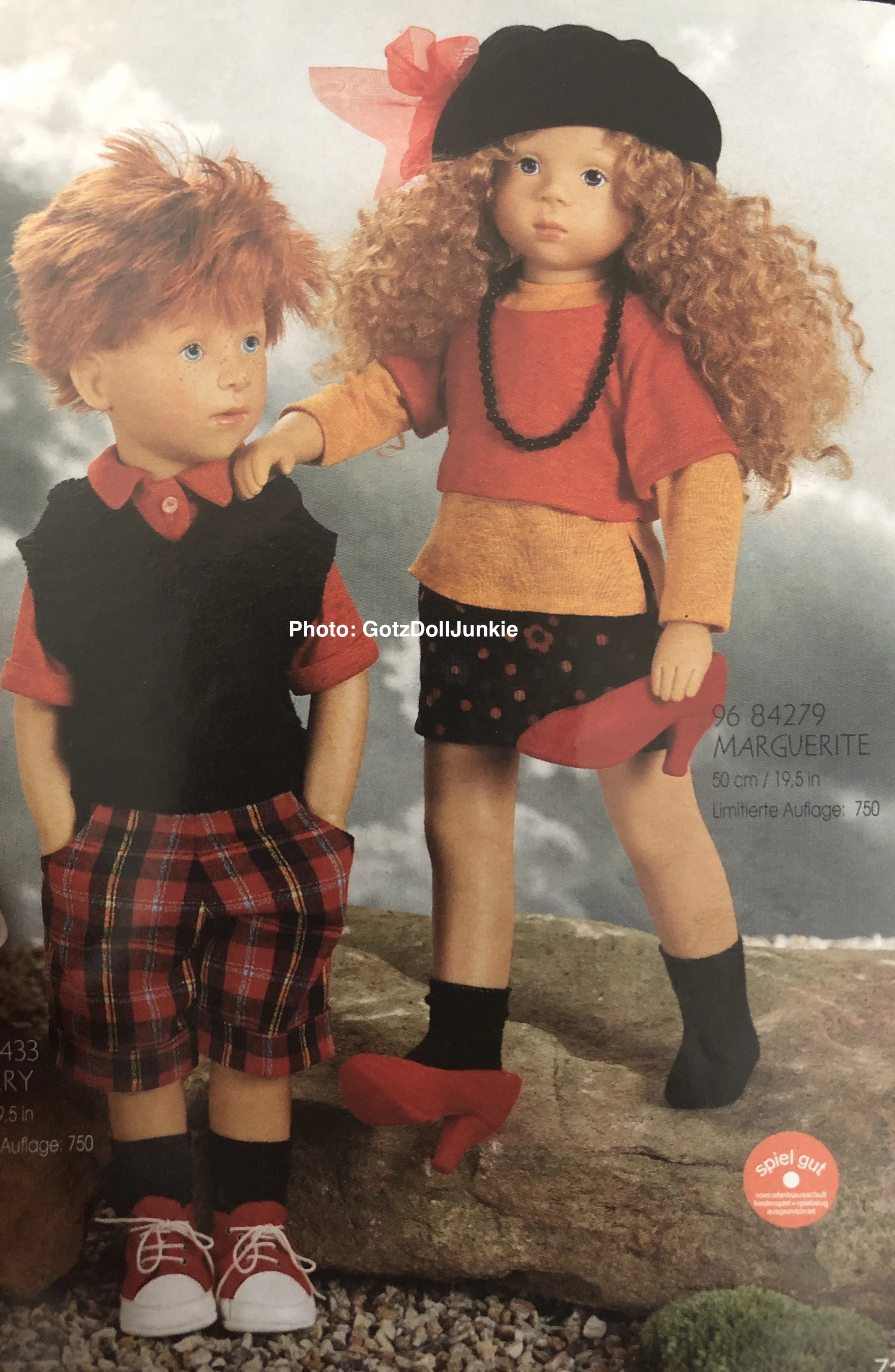 1996 THIERRY - Gotz Artist Doll Designed by SYLVIA NATTERER - 96
