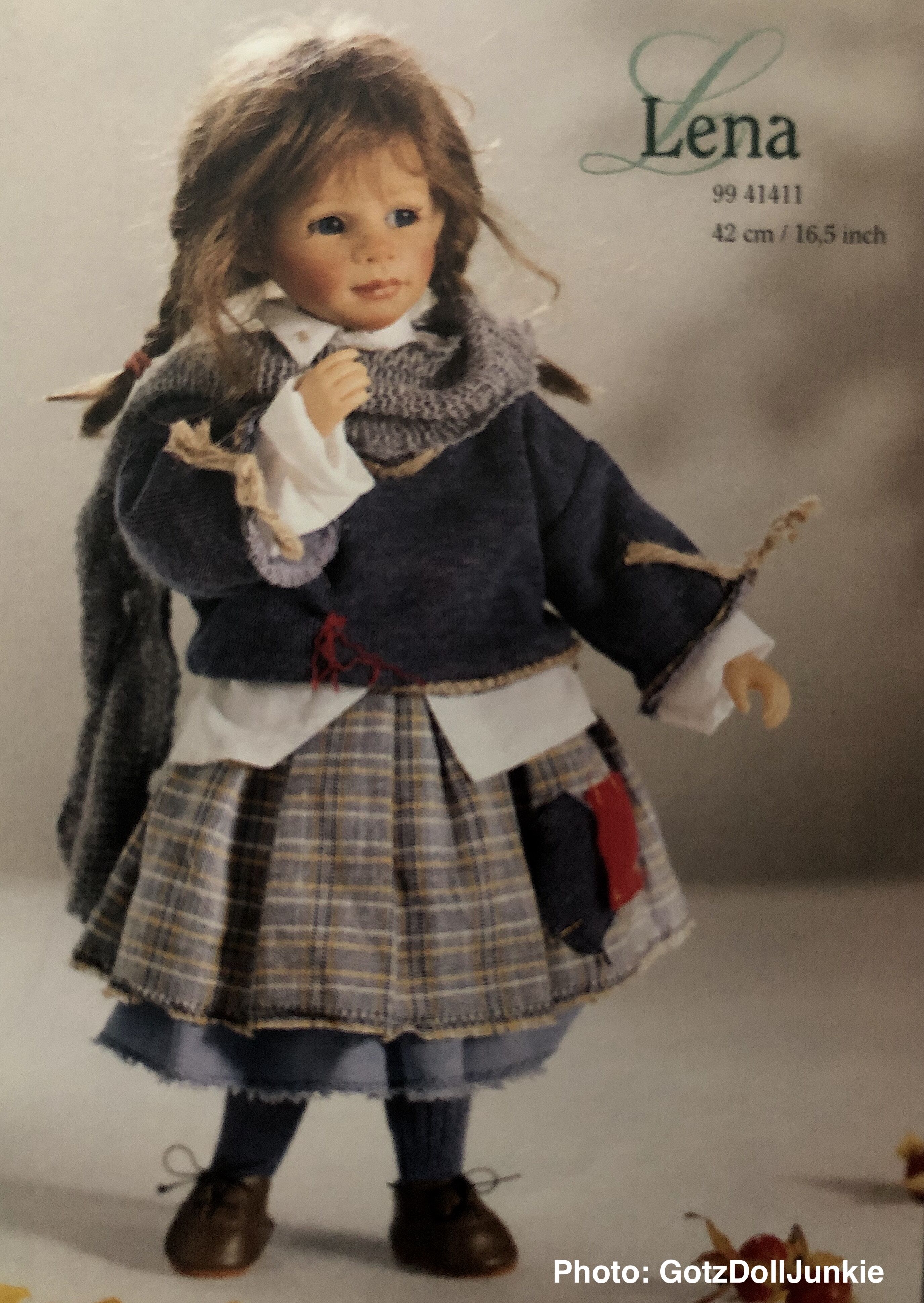 1999 LENA - Gotz Artist Doll Designed by SUSI EIMER - 99