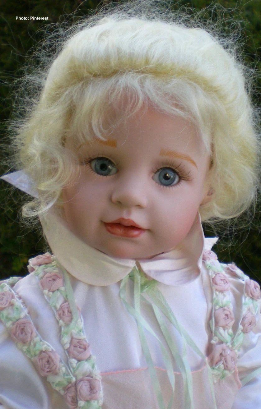God of Roses DOLLS ロングカーディガン 2005 ENGLISH ROSE - Gotz Artist Doll Designed by HILDEGARD GUNZEL