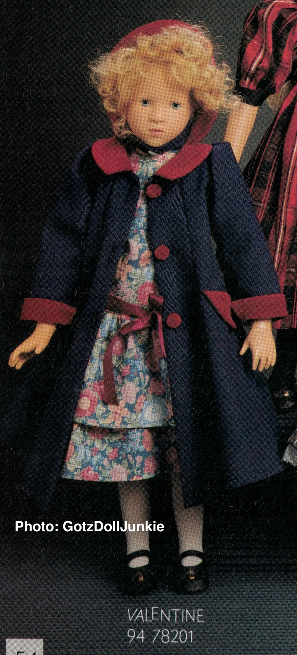 Sylvia Natterer Fanouche Dolls by Gotz--and a Baby