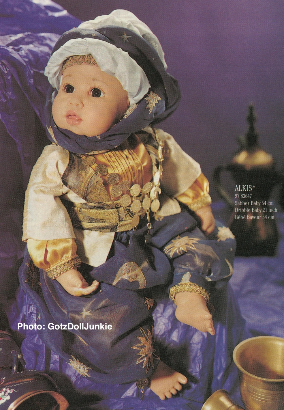 1997 ALKIS - Gotz Artist Doll Designed by CARIN LOSSNITZER - 97