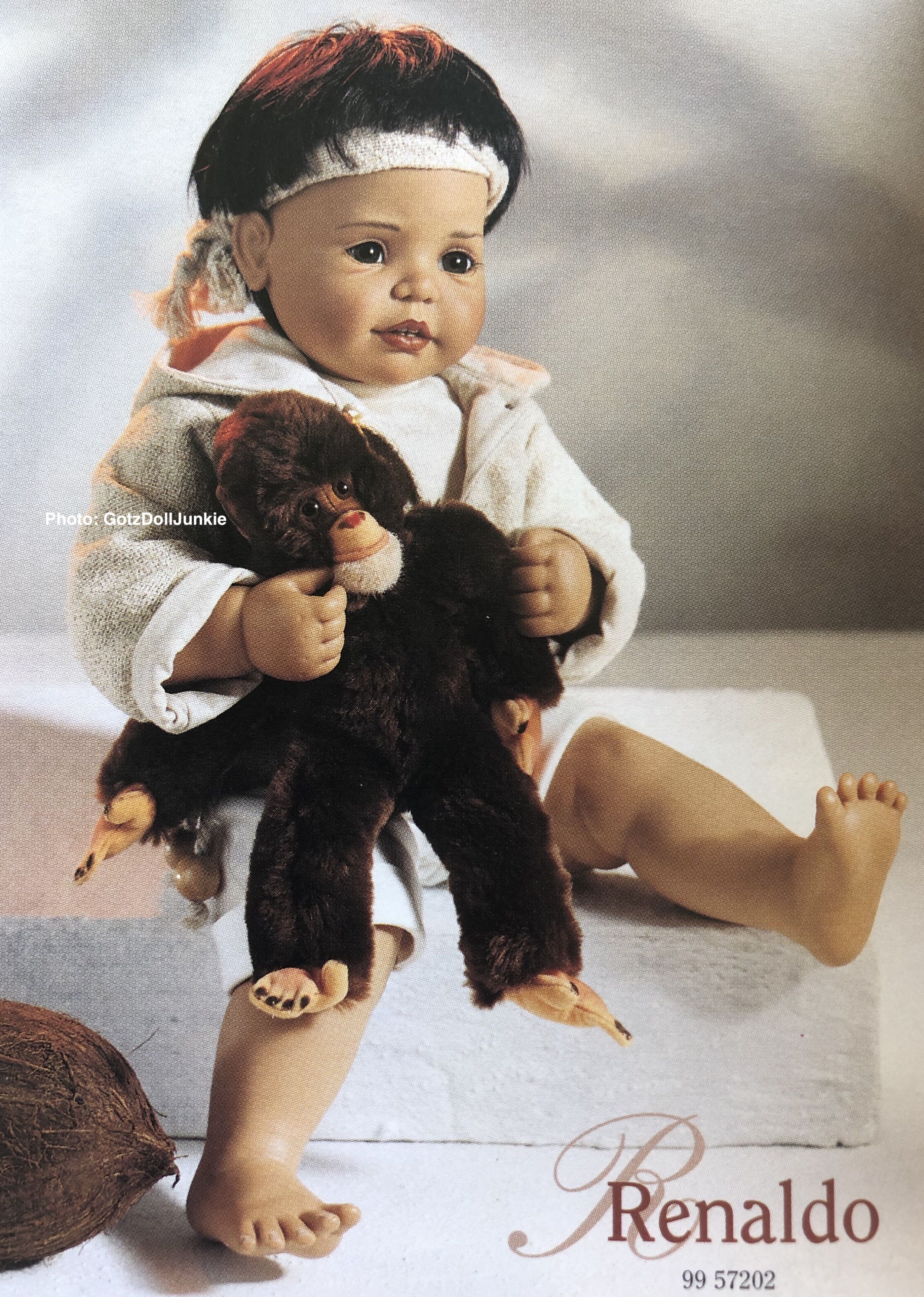 1999 RENALDO - Gotz Artist Baby Doll Designed by JOKE