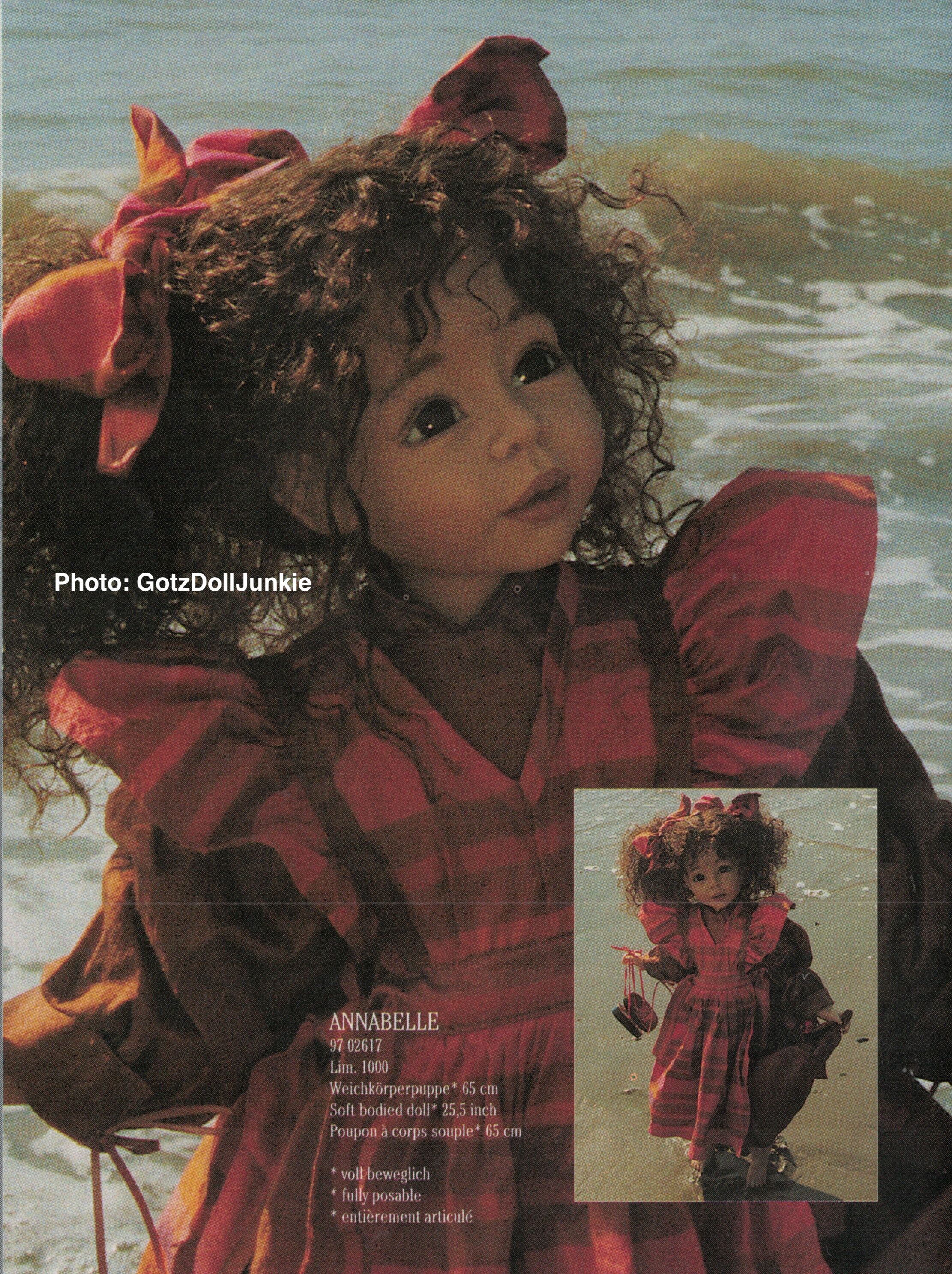 Poupon annabelle sale