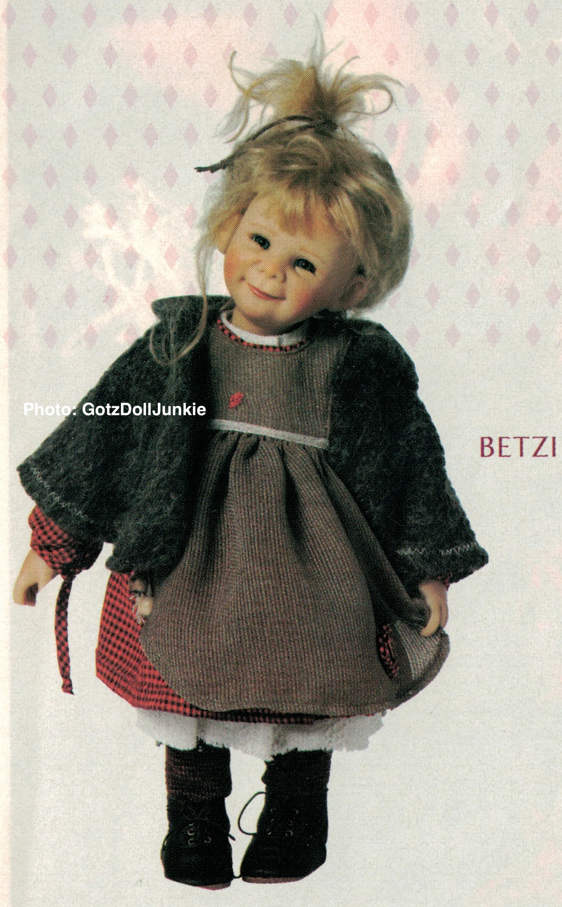 2001 BETZI - Gotz Artist Doll Designed by SUSI EIMER - 01 50108