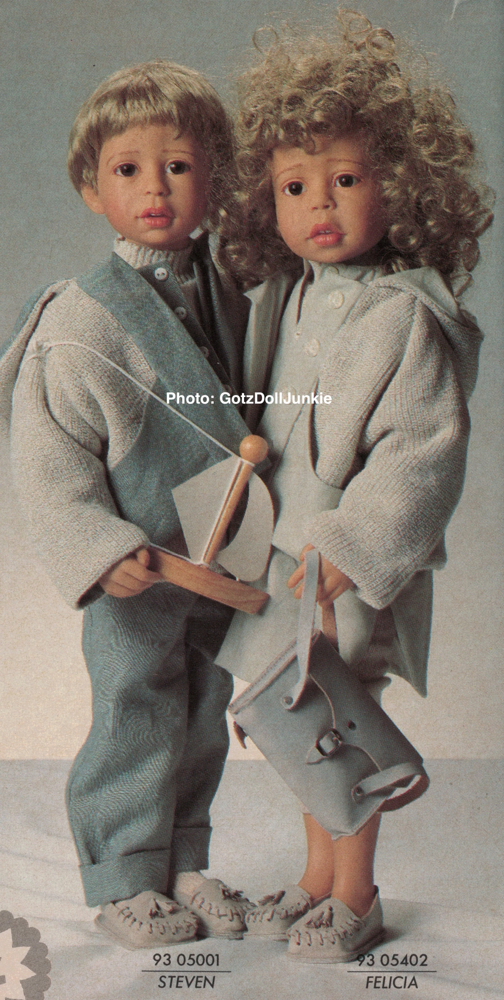 1993 STEVEN - Gotz Artist Doll Designed by PHILIP HEATH - 93 05001 
