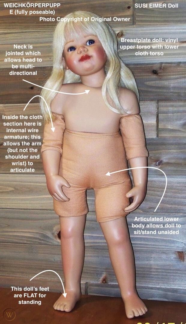 2000 DORLE - Gotz Artist Doll Designed by SUSI EIMER - 00 28001