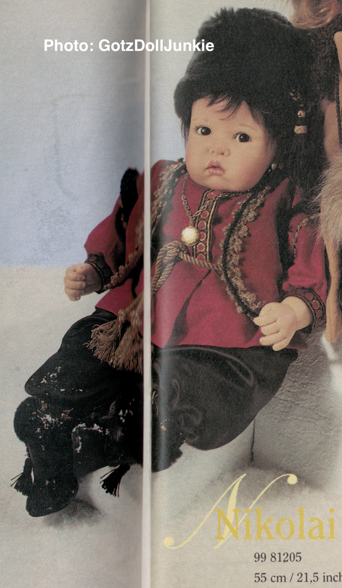 1999 NIKOLAI - Gotz Artist Doll Designed by CARIN LOSSNITZER - 99