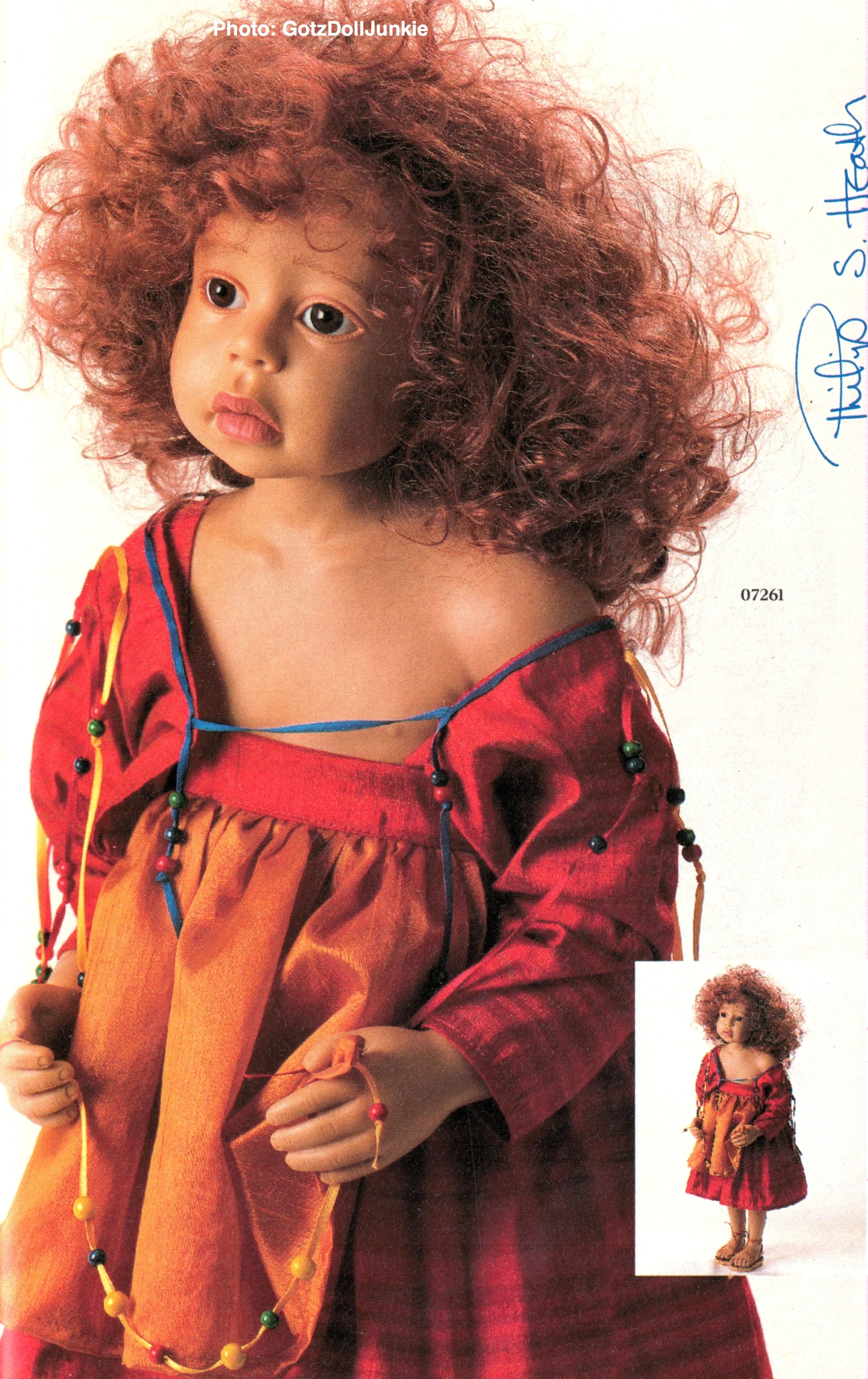1992 ALESSANDRA - Gotz Artist Doll Designed by PHILIP HEATH