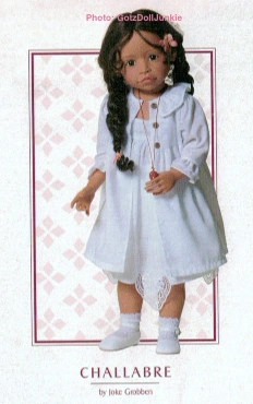 2002 CHALLABRE - Gotz Artist Doll Designed by JOKE GROBBEN