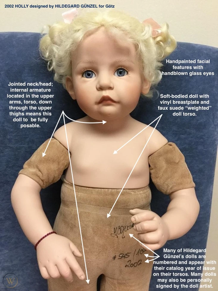 2003 VICTORIA - Gotz Artist Doll Designed by HILDEGARD GUNZEL - 03